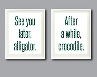 see you later alligator 的图像结果