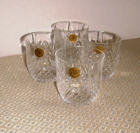 Cristal de Flandre France 24 Lead Crystal Highball Tumblers