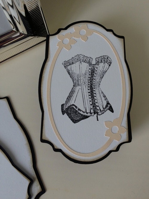 Items similar to SALE Boudoir Blessing Cards Wedding Wish Cards