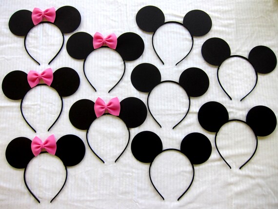 2.40 each 10 Mickey Mouse ears and half Minnie mouse ear