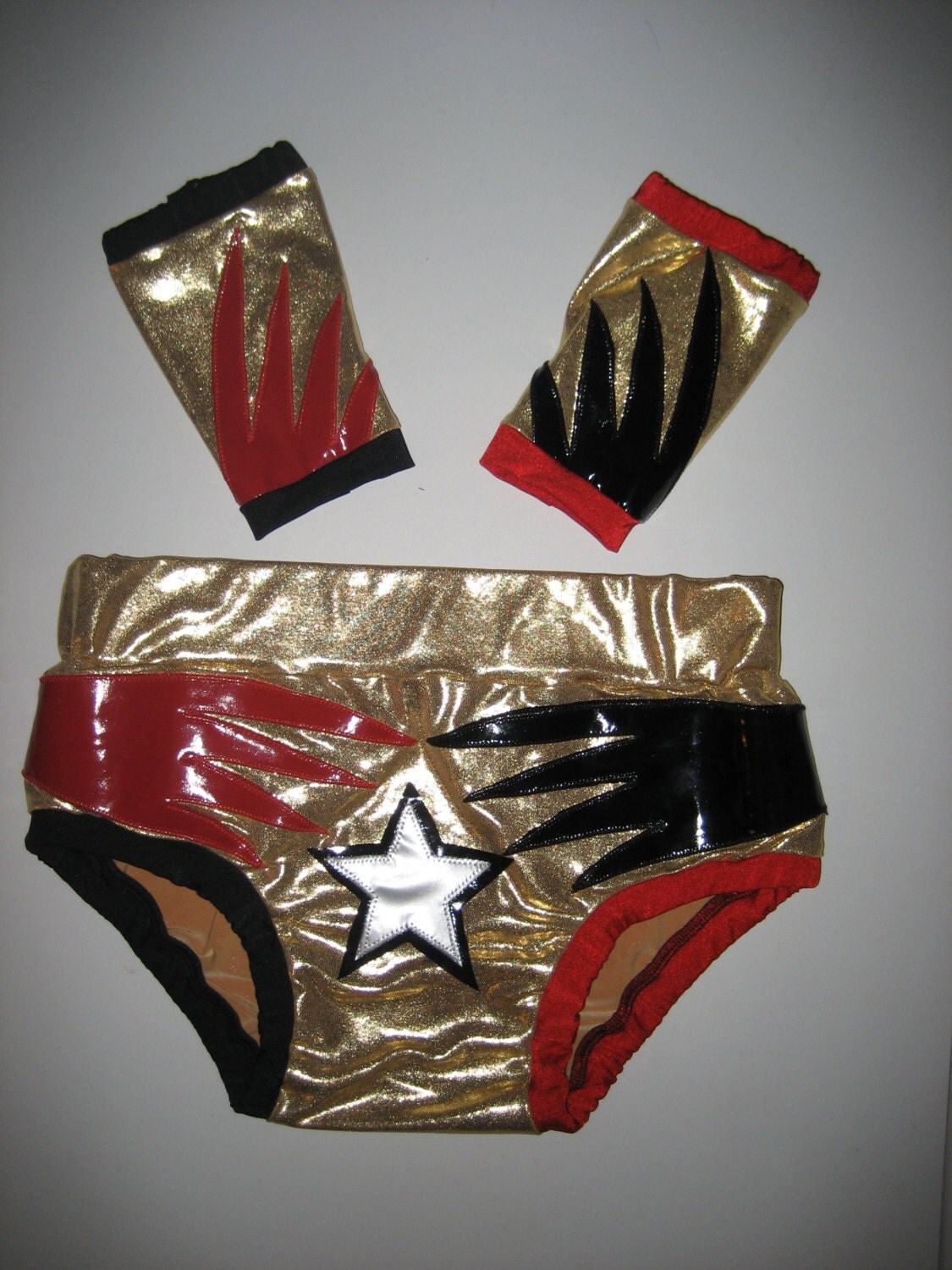 WRESTLING TRUNKS SET