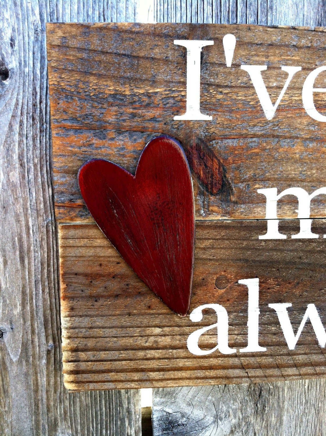 Made to Order Rustic Country Wood Wall Decor by MayfairMarketSigns