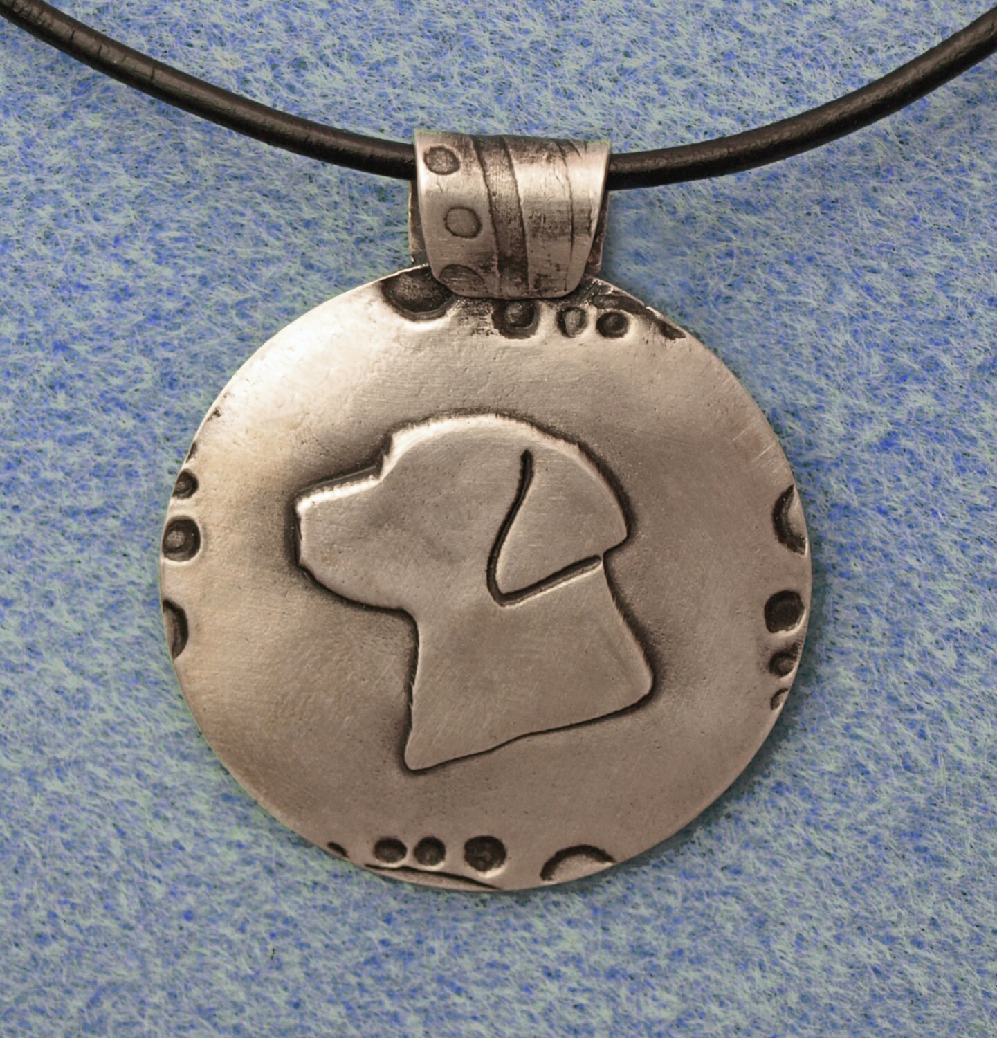 Silver Labrador Necklace