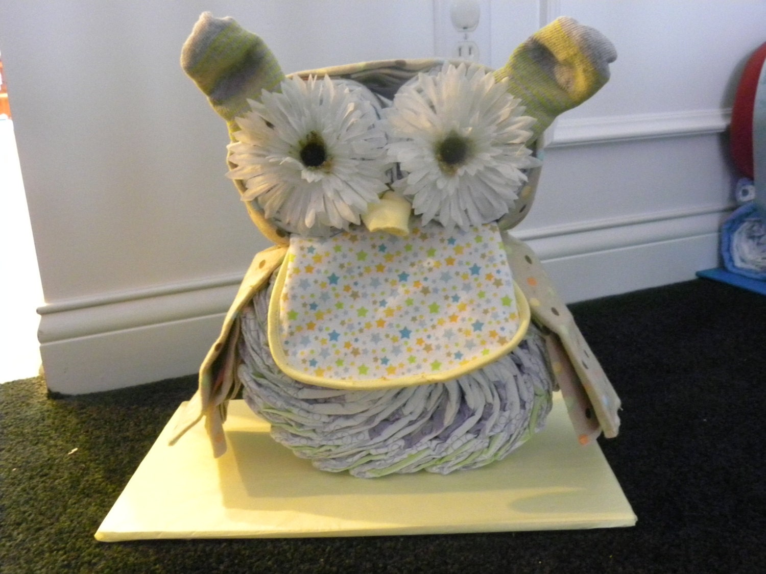 owl-diaper-cake