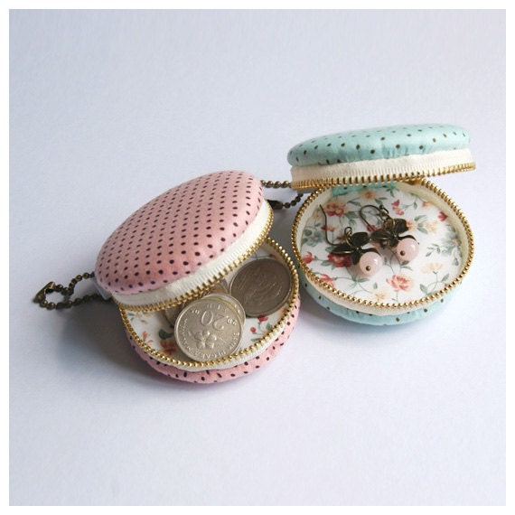 PDF Macaron Coin Purse Tutorial & Patterns INSTANT