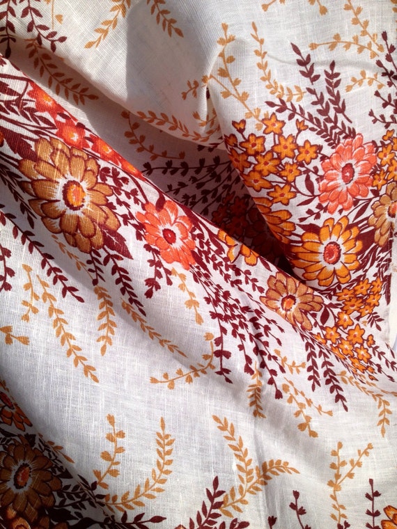 1950s mid century vintage fabric with a beautiful by Inspiria