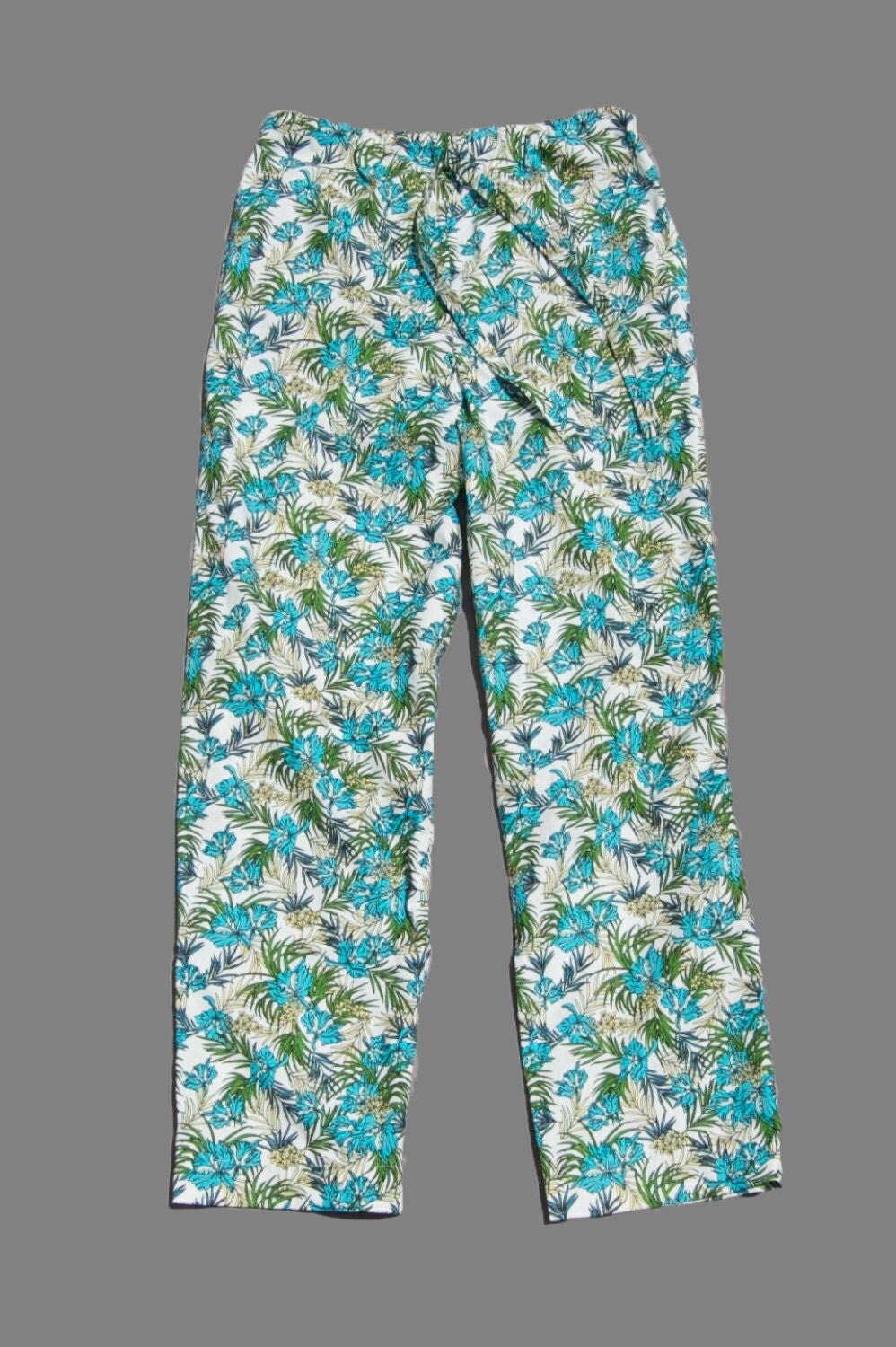 Cool Tropical Print Pajama Pants by PfeifleParker on Etsy