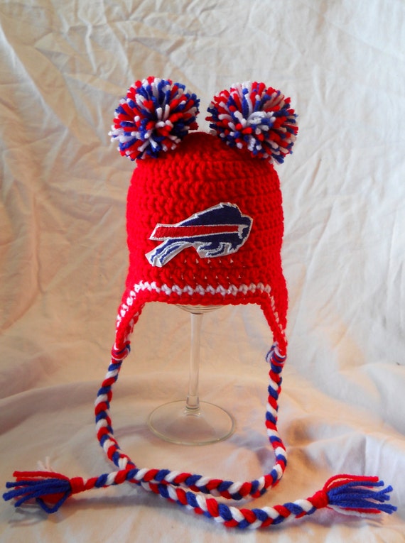 Buffalo Bills Football Inspired Baby Crochet Double by CDBStudio