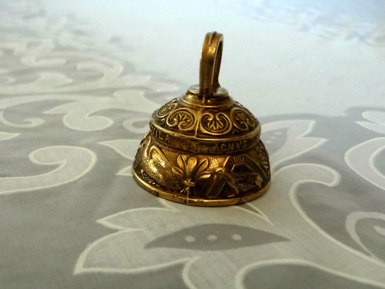 Vintage Brass Sanctuary Bell Made in England Peerage Sanctus