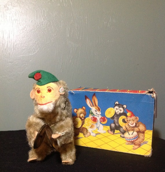 1940s stuffed monkey