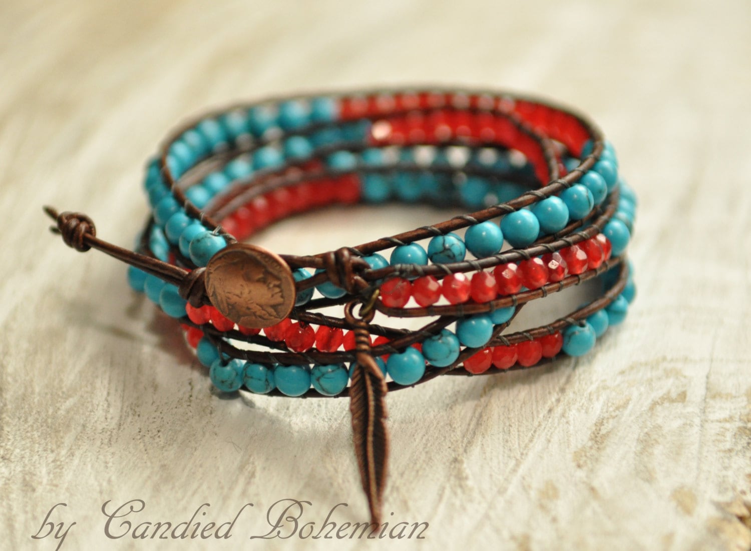 American Indian Bracelet Native American Style Natural