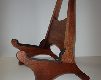 African Sapele Acoustic Guitar Stand