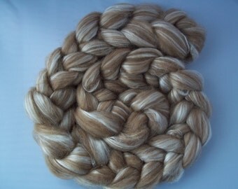 Baby Camel, Silk, Spinning Fiber, Top/ Roving, 100g / 3.5oz