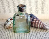 Old Glass Bottle for Medicine Laboratory use. Home Photo Decor. b5