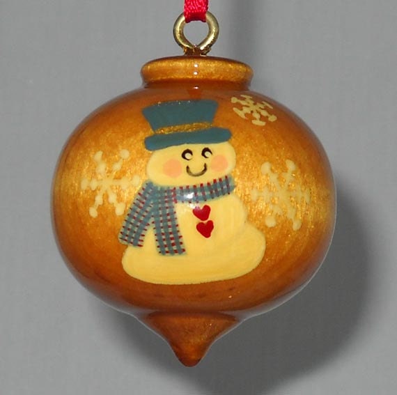 wood christmas ornament hand painted wood snowman ornament wood christmas ornament hand painted wood snowman ornament