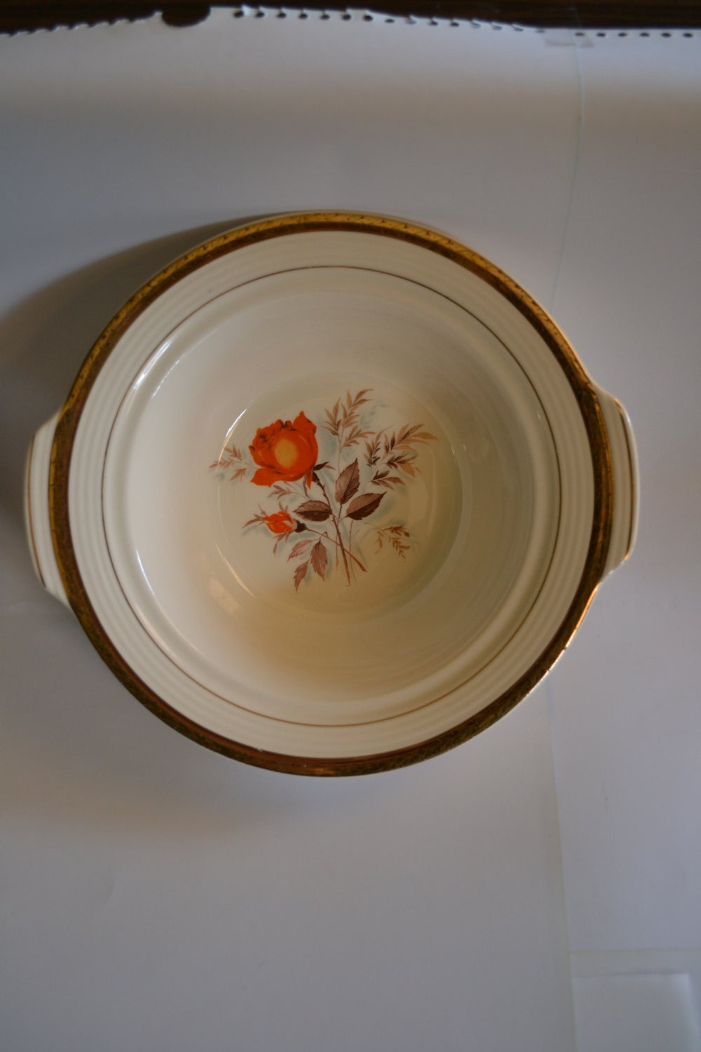 Triumph American Limoges in the Vermillion Rose Pattern