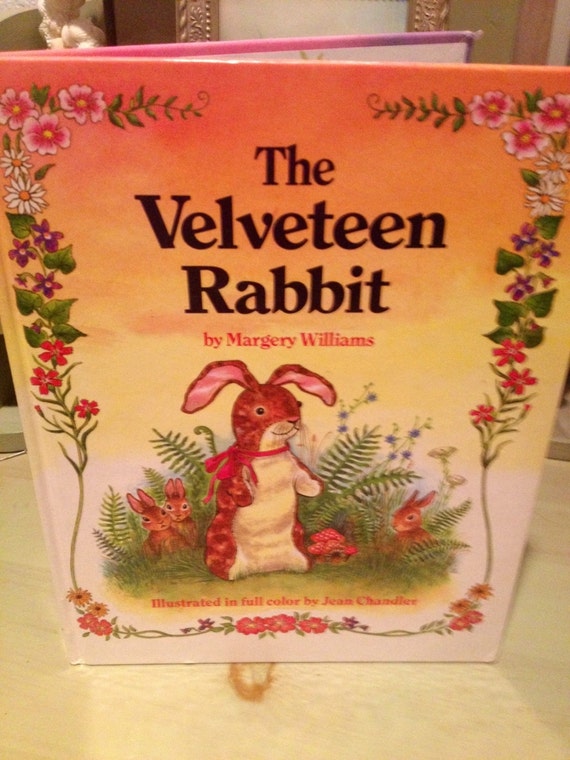 velveteen rabbit stuffed animal and book