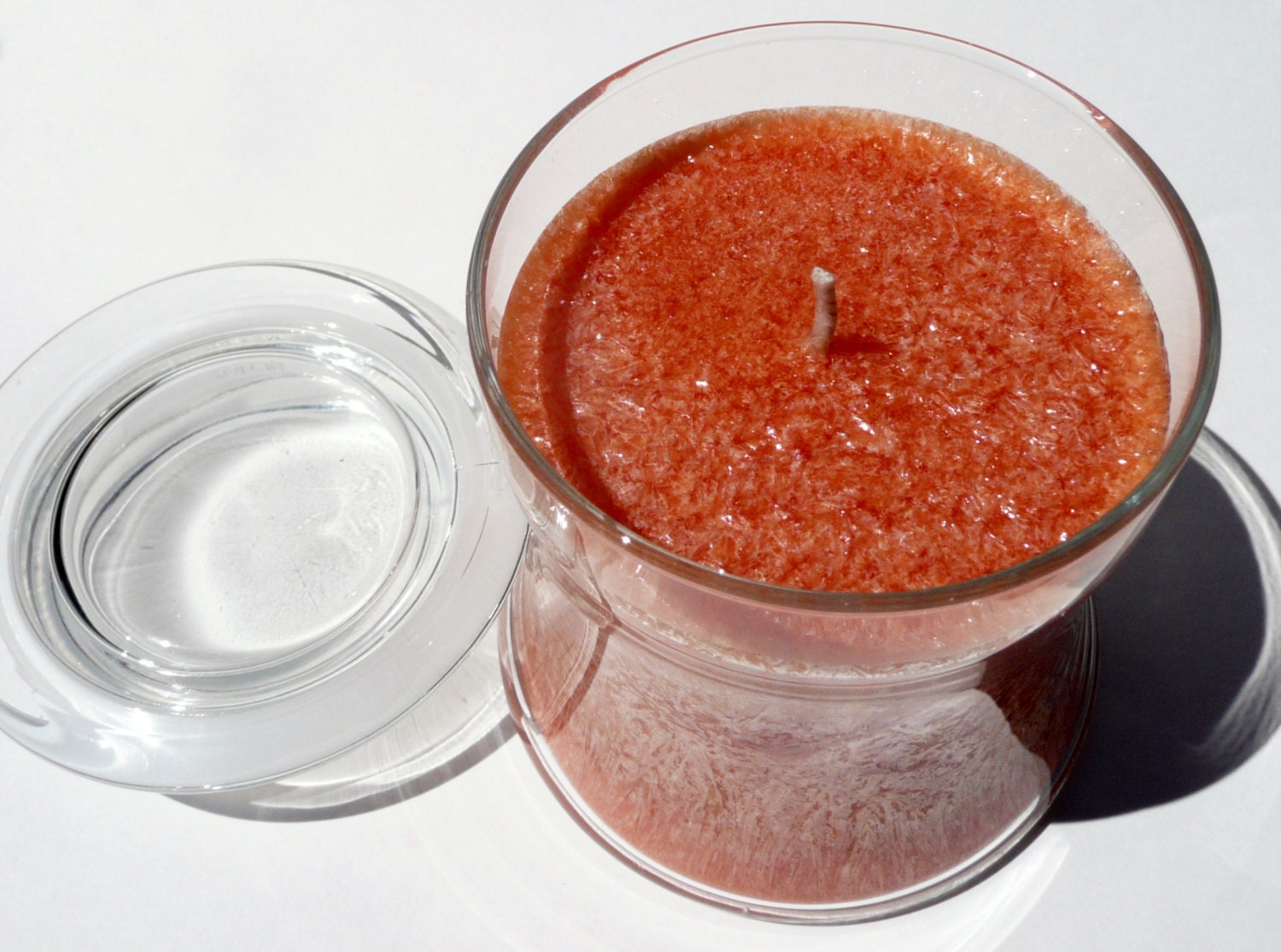 Country Christmas Scented Palm Wax Candle 12oz Eco Friendly