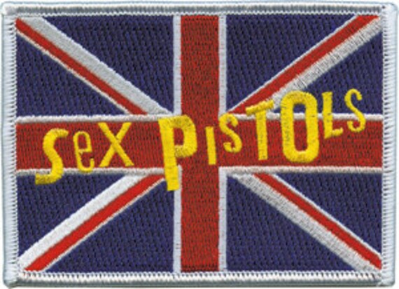 Sex Pistols British Flag Logo Rock Band Patch Cd P2938 By Preegle 