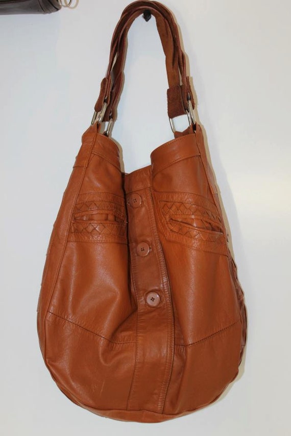 Items similar to MADE to ORDER .FERN-Large Slouchy Hobo, Recycled Hobo,Recycled Leather Hobo ...