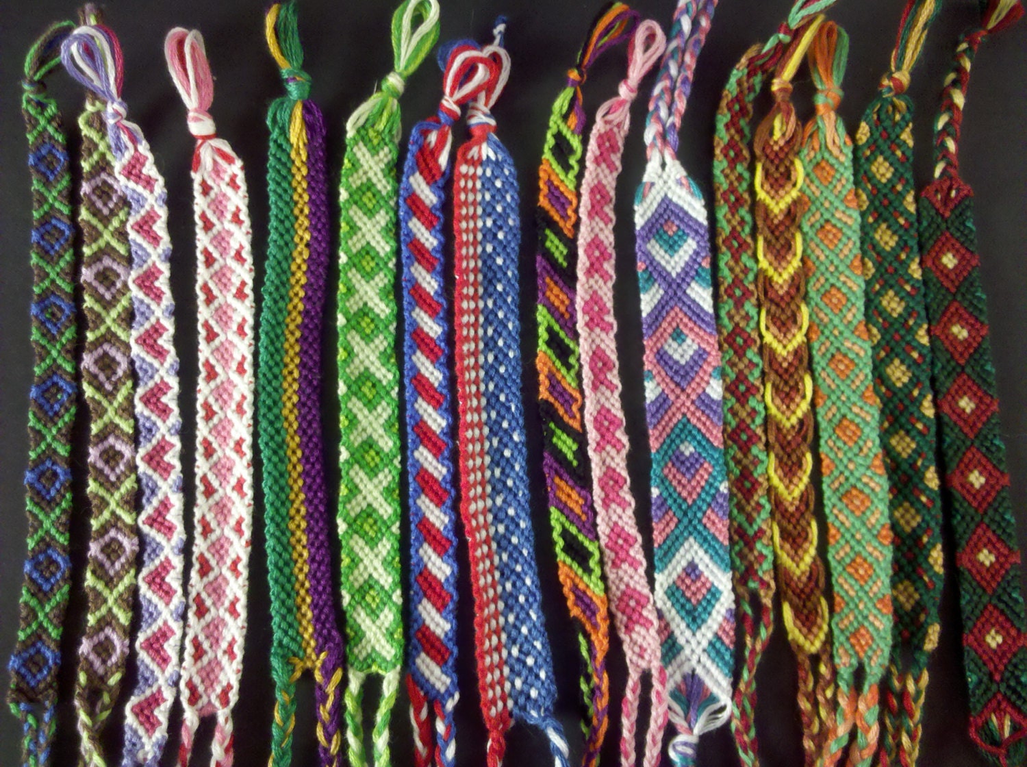 Items similar to Holiday-Themed Friendship Bracelets on Etsy