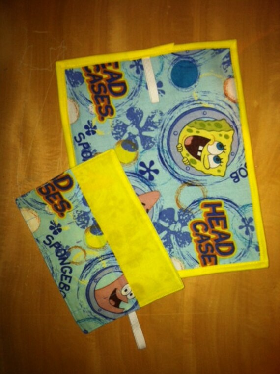 Spongebob Chalkboard Mat & Matching Chalk by ClassroomSeamstress