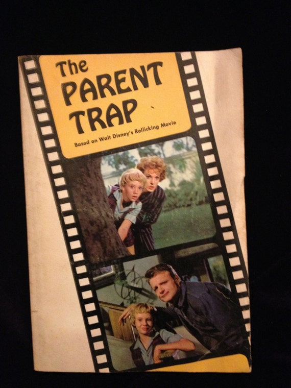 The Parent Trap Vintage 1968 Book Based on the Walt Disney