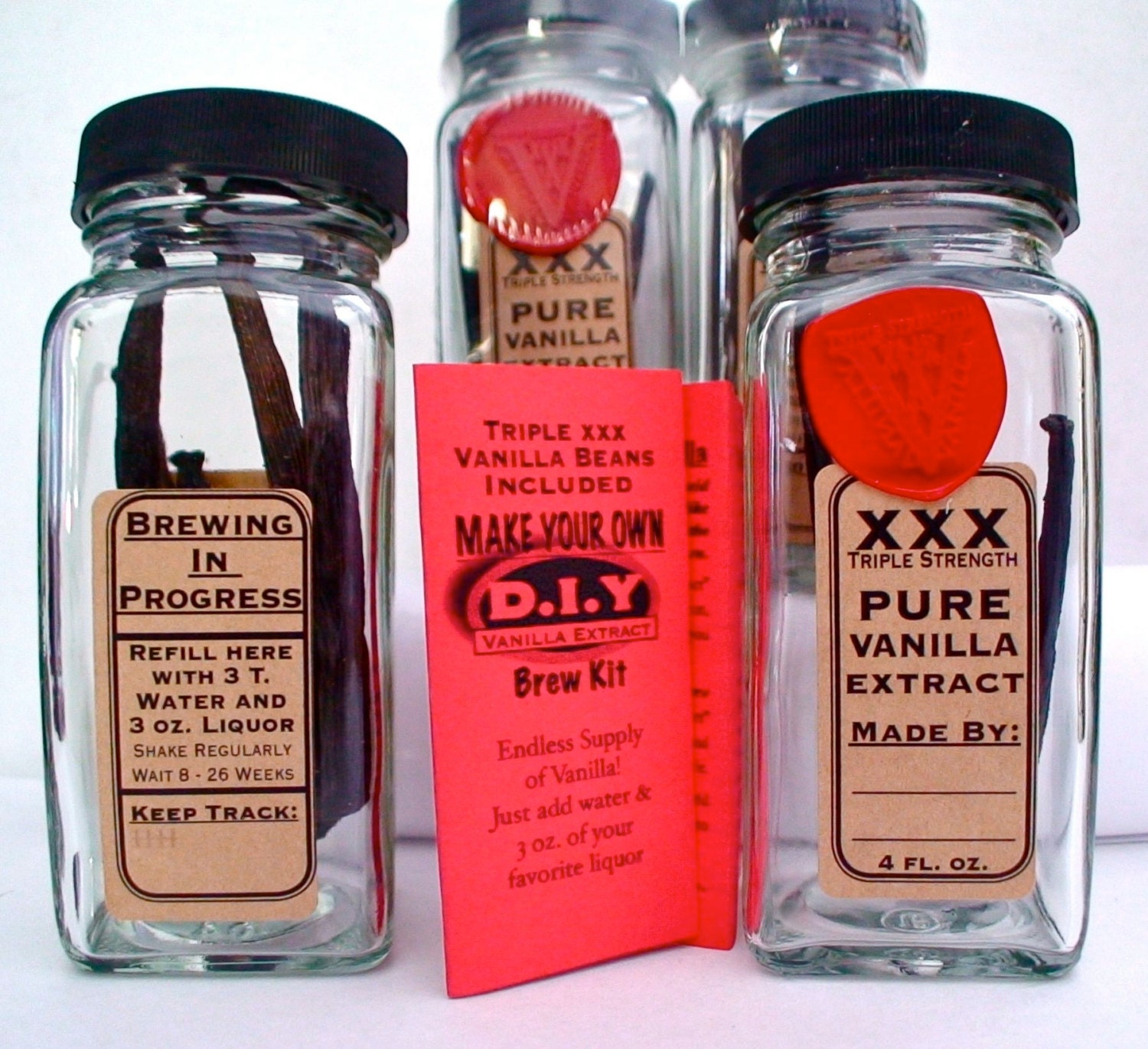 DIY VANILLA EXTRACT Kit Do It Yourself Endless Supply