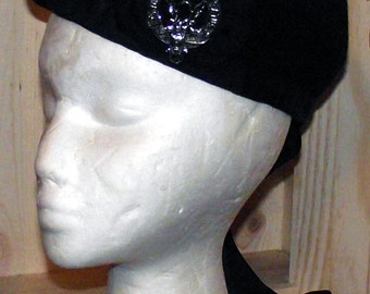 Scottish Black Glengarry Cap