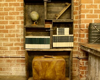 MODEL PICASSO : The Vintage Rustic Crate Collection Shelf