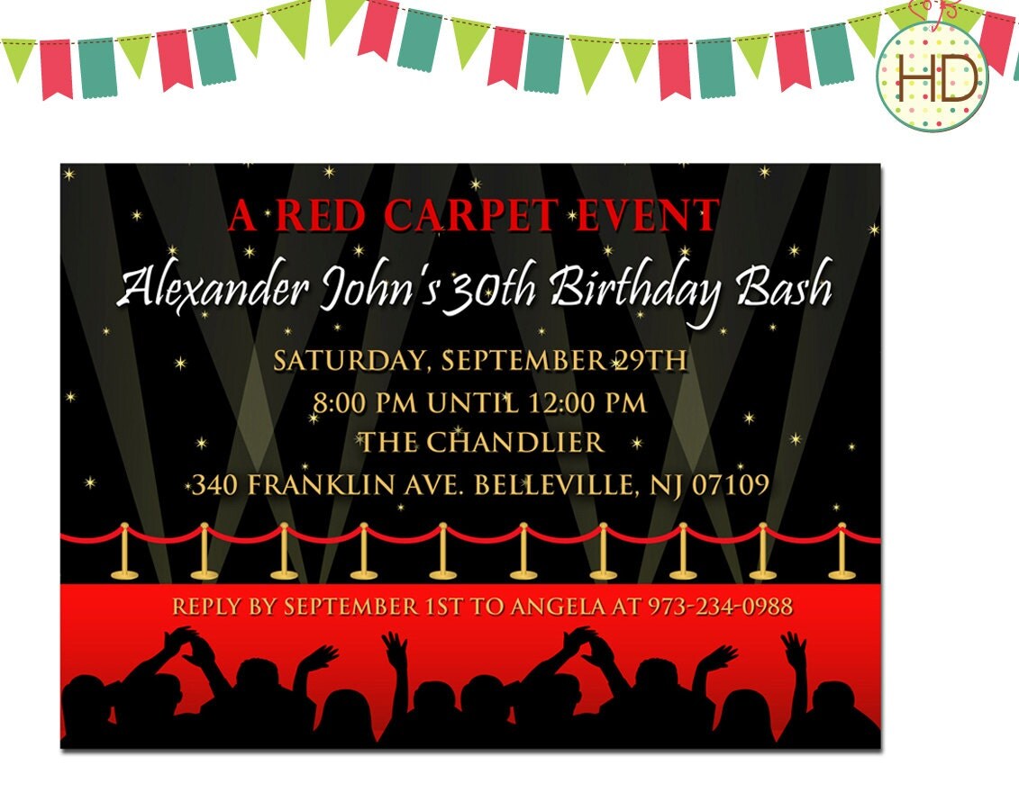 carpet invitation template