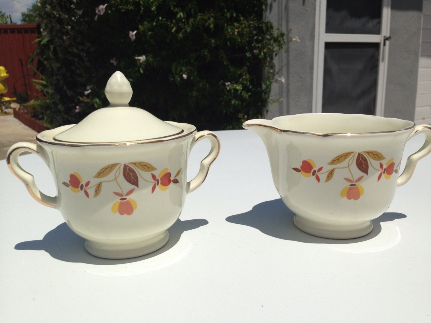 Hall China Autumn Leaf Jewel Tea Hall China Autumn Leaf Jewel Tea
