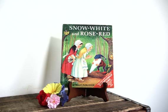 Snow White and Rose Red Book Illustrated Children's