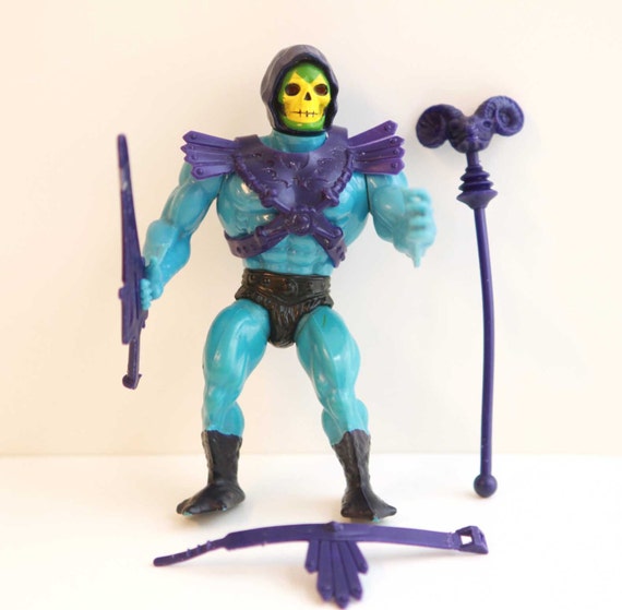 figure skeletor vintage action skeletor Universe Vintage of the Man 80s Masters MOTU He