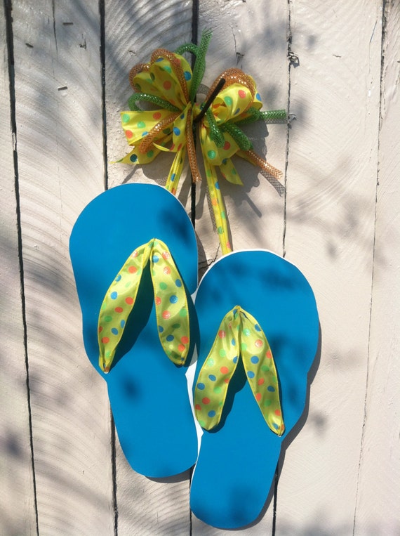 Personalized Wall Flip Flop Decoration for Summer