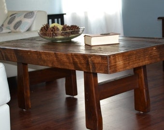 Reclaimed Wood Coffee Table FREE Shipping
