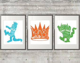 Where The Wild Things Are Monster Silhouette