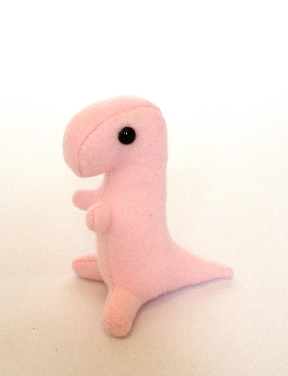 pink t rex plush