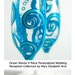 Ocean Waves Champagne Toasting Flutes and Cake Cutting Set--4 Piece Wedding Collection