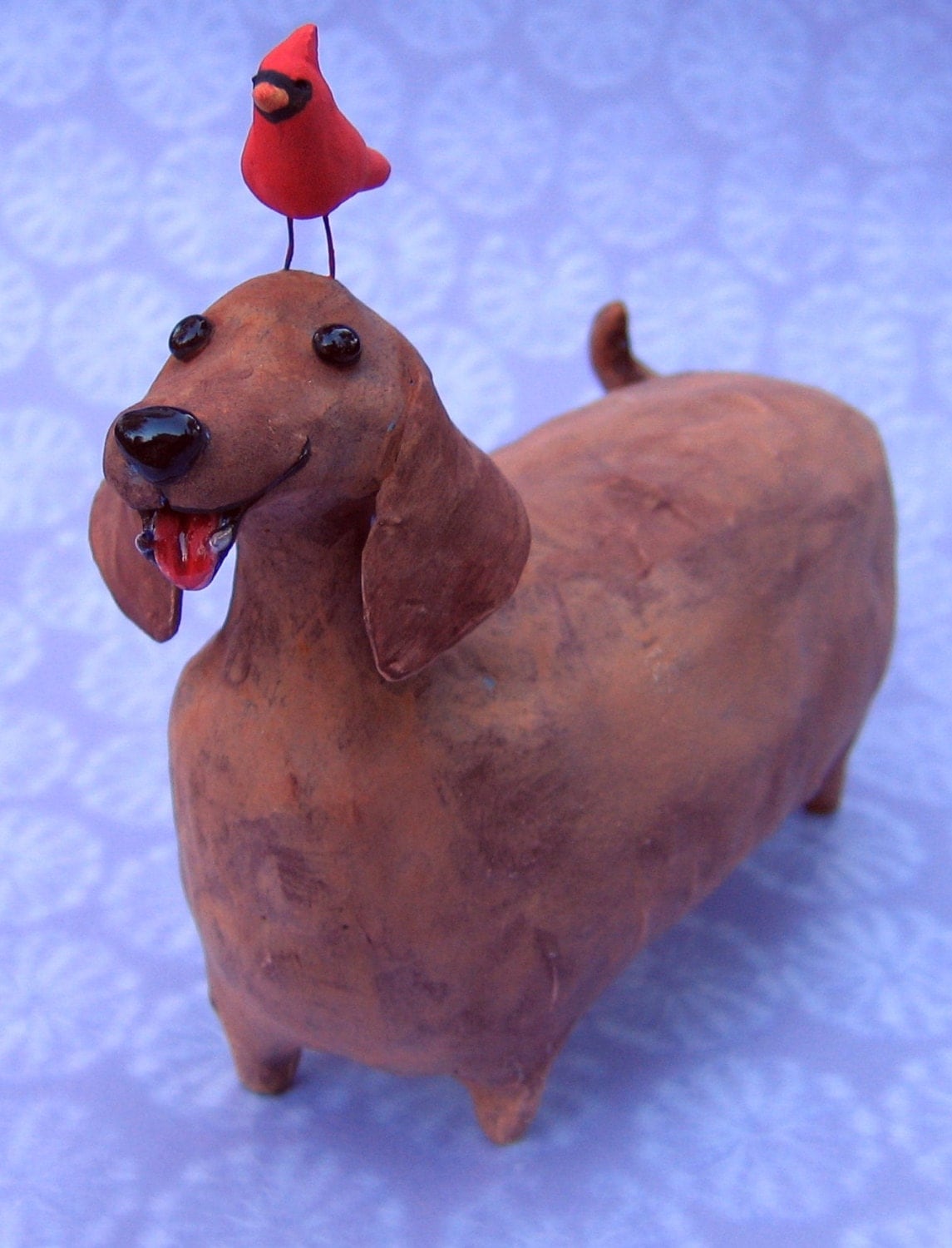 weiner dog sculpture