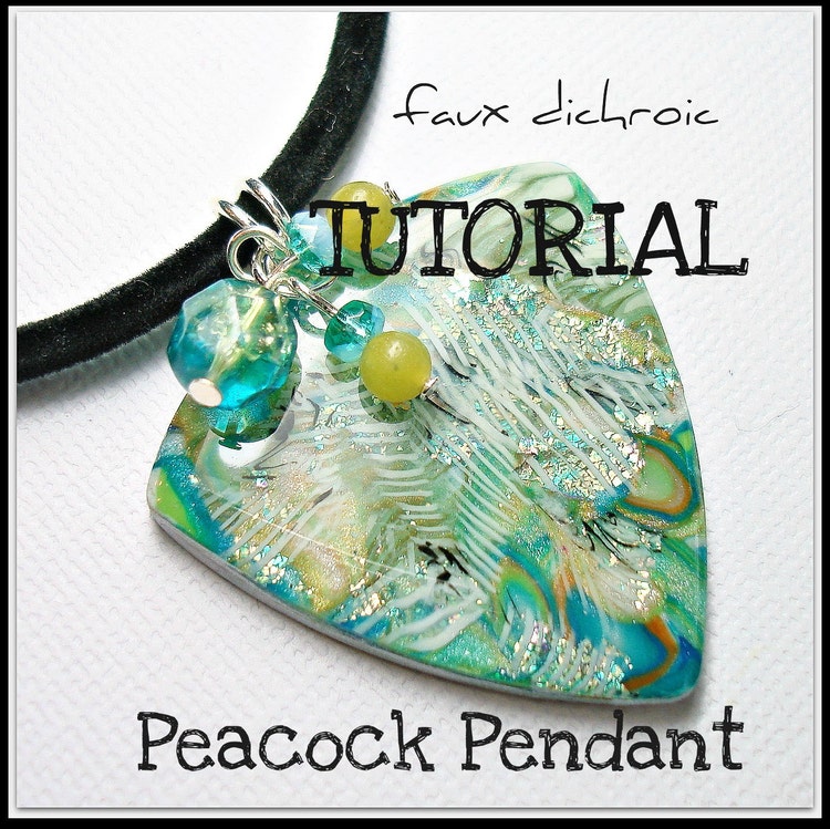 Polymer Clay Tutorial Faux Dichroic Tutorial By Beadazzleme