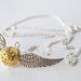 Open at the Close - Golden Snitch Necklace