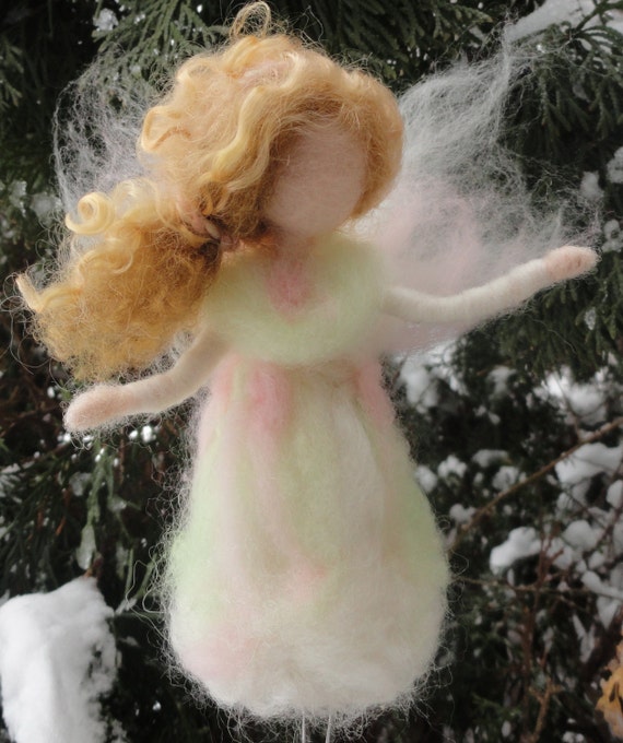Needle Felted Angel Miniature Custom