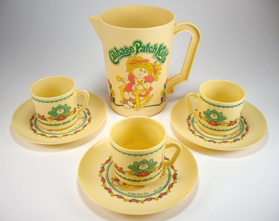 cabbage patch tea set