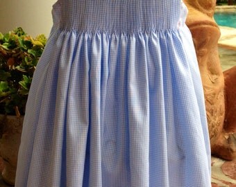 Girls' Ready to Smock Sundress. Sizes 1-6. Made to order