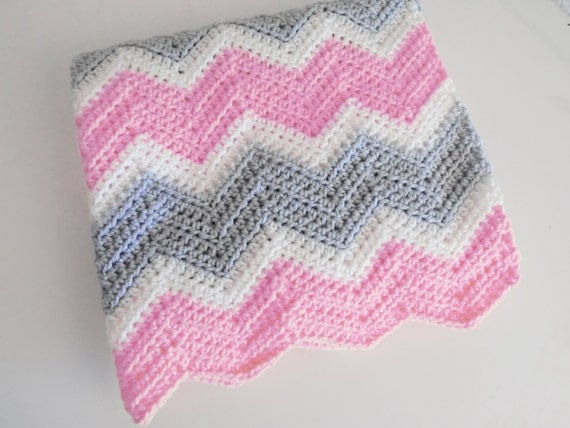 names patterns with crochet blanket similar pink chevron in baby Items Crib blanket soft Size Crochet to