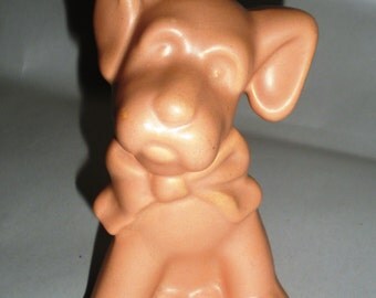 Little Dog Planter - Vintage Glazed Ceramic