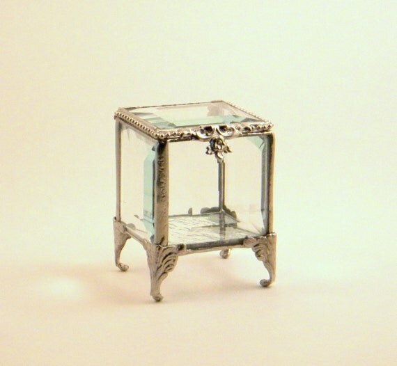Glass Box Stained Glass Keepsake Jewelry by ClearlyElegantBrides