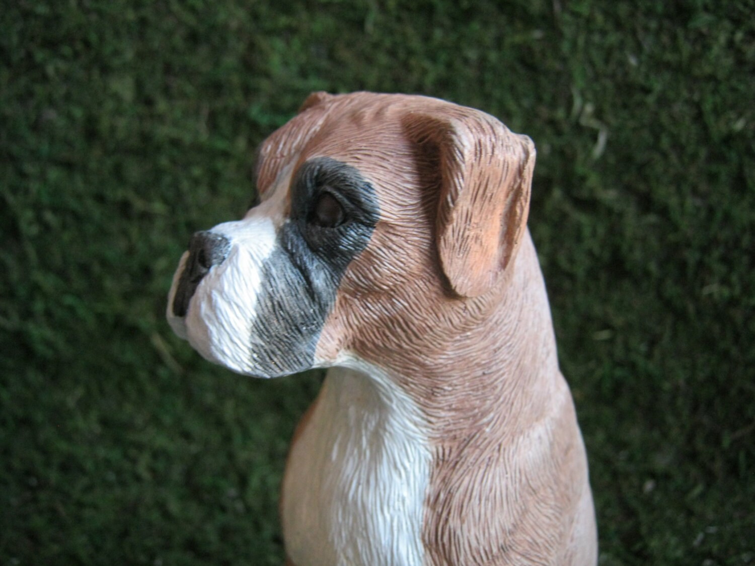 Boxer Dog Statue Concrete Statues Boxer by WestWindHomeGarden