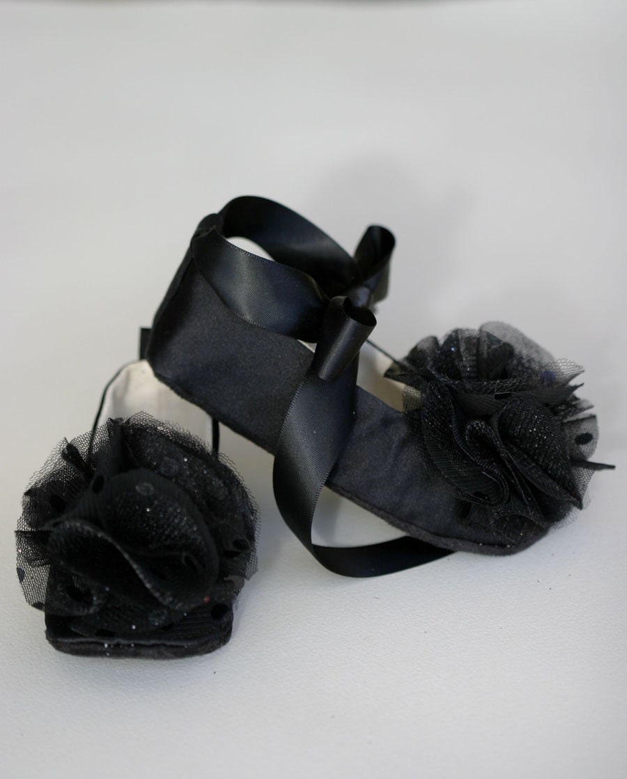 black baby shoes